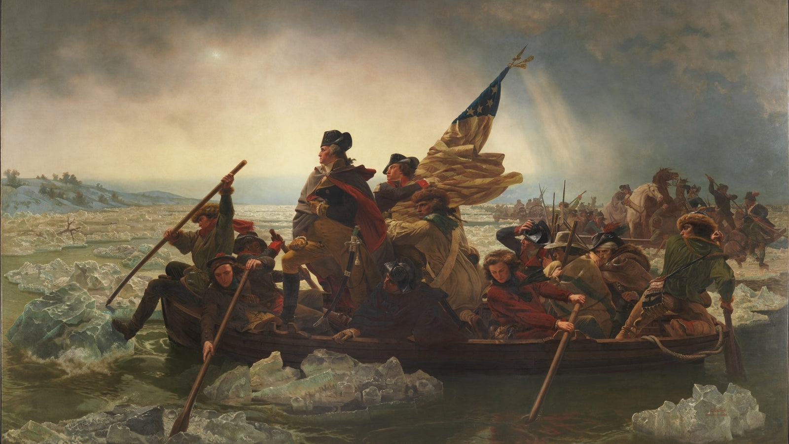 Washington Crossing The Delaware