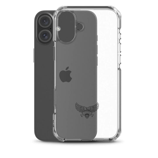 Eagle Logo Clear Case for iPhone® - Black Standard 1776