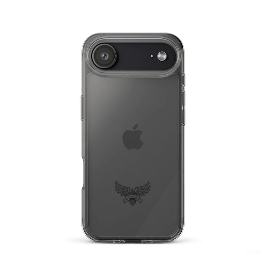 Eagle Logo Clear Case for iPhone® - Black Standard 1776