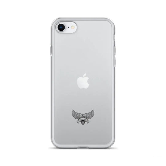 Eagle Logo Clear Case for iPhone® - Black Standard 1776