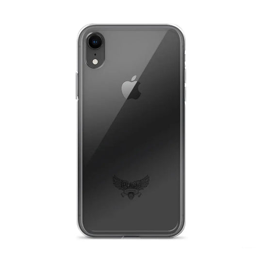 Eagle Logo Clear Case for iPhone® - Black Standard 1776