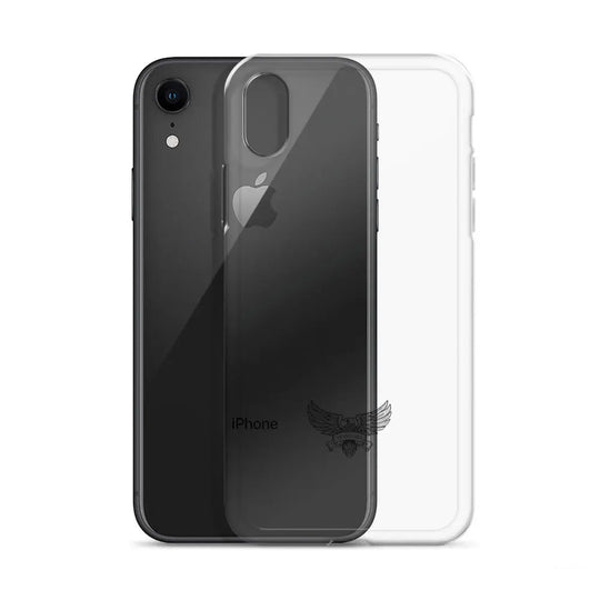 Eagle Logo Clear Case for iPhone® - Black Standard 1776