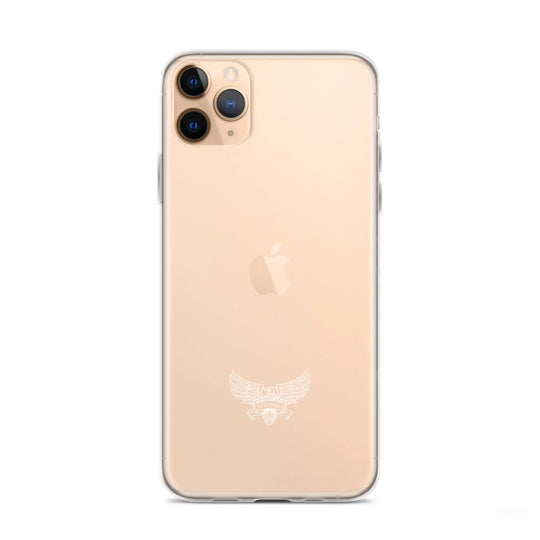 Eagle Logo Clear Case for iPhone® - White Standard 1776