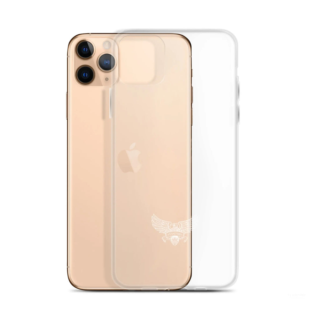 Eagle Logo Clear Case for iPhone® - White Standard 1776