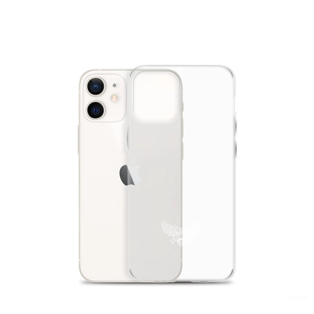 Eagle Logo Clear Case for iPhone® - White Standard 1776