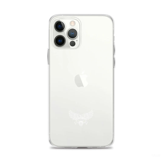 Eagle Logo Clear Case for iPhone® - White Standard 1776