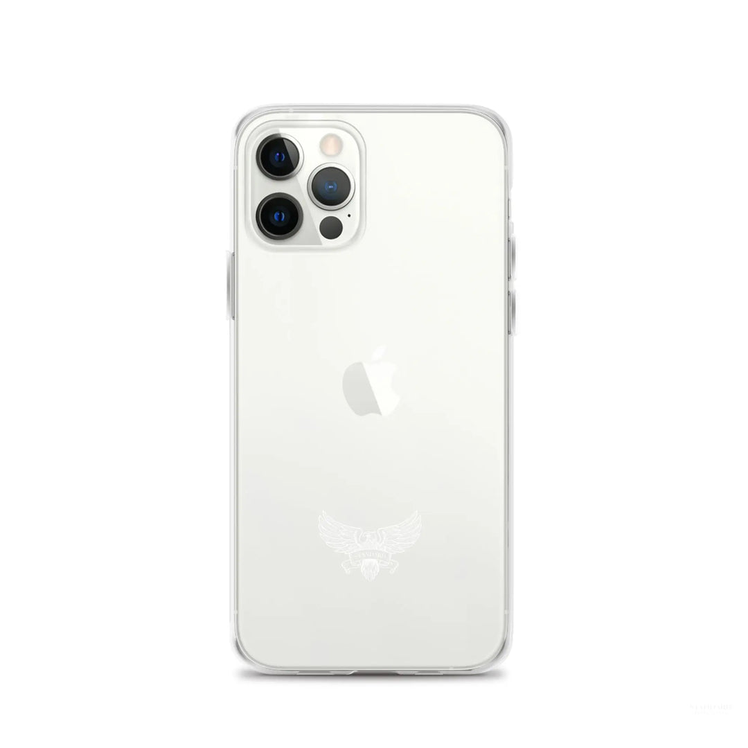 Eagle Logo Clear Case for iPhone® - White Standard 1776