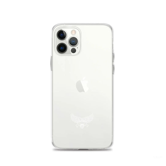 Eagle Logo Clear Case for iPhone® - White Standard 1776