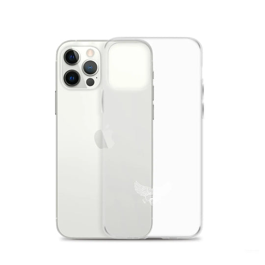 Eagle Logo Clear Case for iPhone® - White Standard 1776