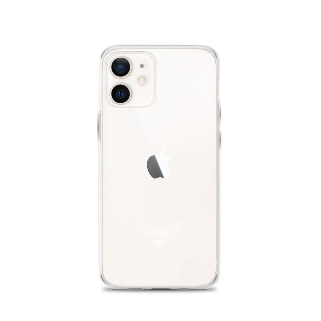 Eagle Logo Clear Case for iPhone® - White Standard 1776