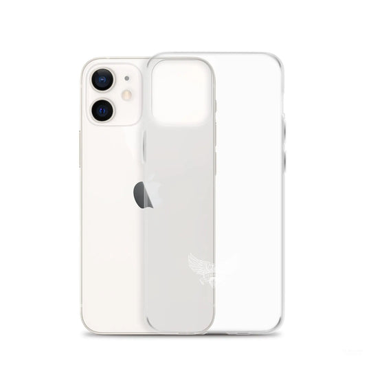 Eagle Logo Clear Case for iPhone® - White Standard 1776