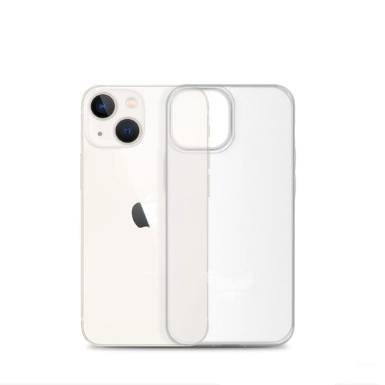 Eagle Logo Clear Case for iPhone® - White Standard 1776