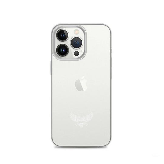 Eagle Logo Clear Case for iPhone® - White Standard 1776