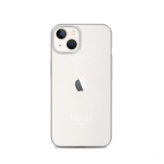 Eagle Logo Clear Case for iPhone® - White Standard 1776