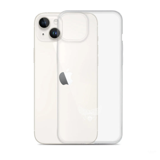 Eagle Logo Clear Case for iPhone® - White Standard 1776