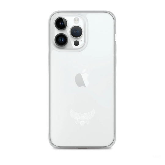 Eagle Logo Clear Case for iPhone® - White Standard 1776