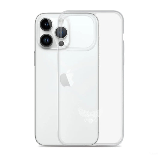 Eagle Logo Clear Case for iPhone® - White Standard 1776