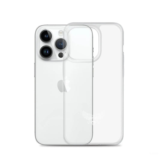 Eagle Logo Clear Case for iPhone® - White Standard 1776
