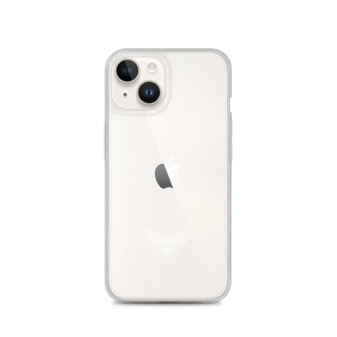 Eagle Logo Clear Case for iPhone® - White Standard 1776