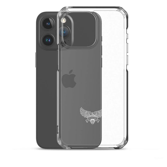 Eagle Logo Clear Case for iPhone® - White Standard 1776