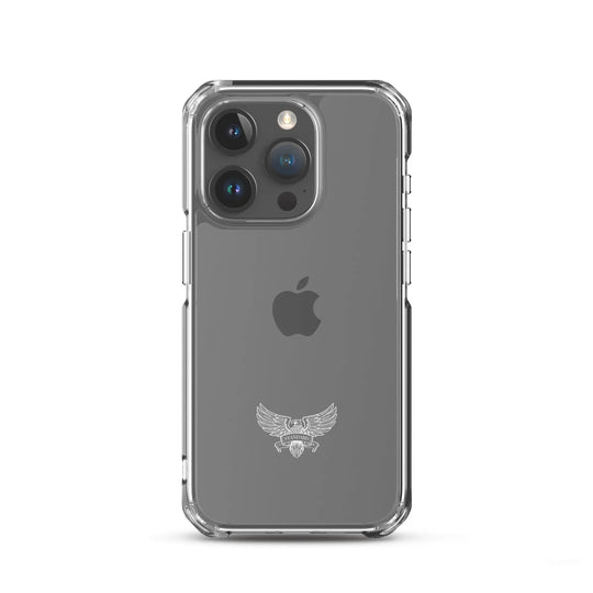Eagle Logo Clear Case for iPhone® - White Standard 1776