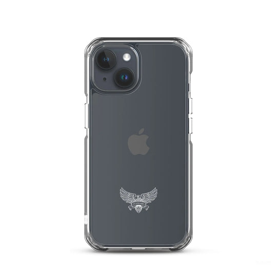 Eagle Logo Clear Case for iPhone® - White Standard 1776