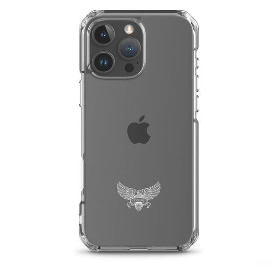 Eagle Logo Clear Case for iPhone® - White Standard 1776