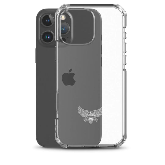 Eagle Logo Clear Case for iPhone® - White Standard 1776