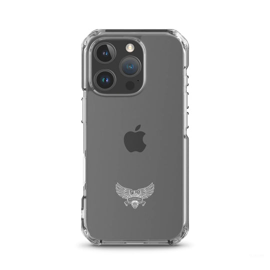 Eagle Logo Clear Case for iPhone® - White Standard 1776