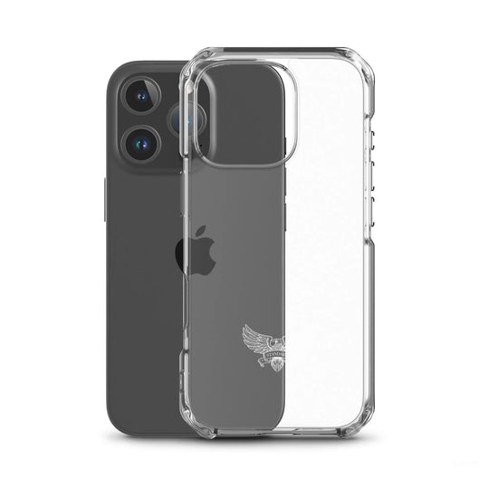 Eagle Logo Clear Case for iPhone® - White Standard 1776