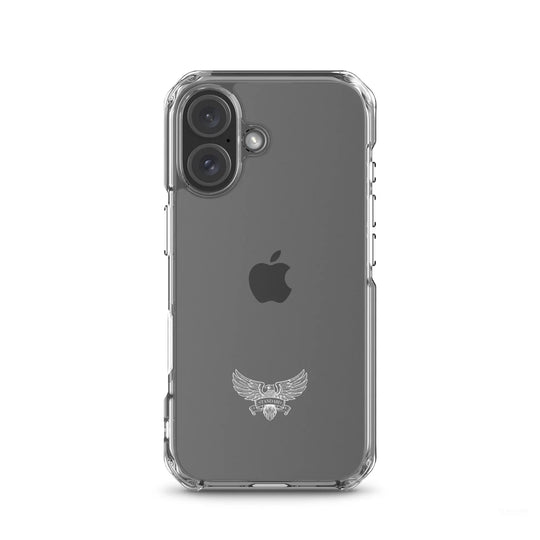 Eagle Logo Clear Case for iPhone® - White Standard 1776