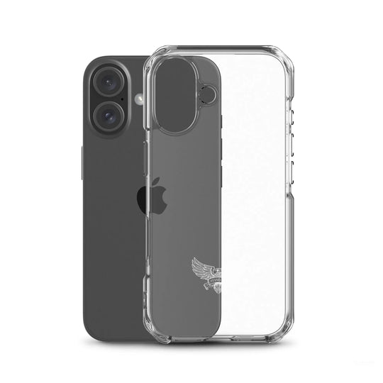 Eagle Logo Clear Case for iPhone® - White Standard 1776