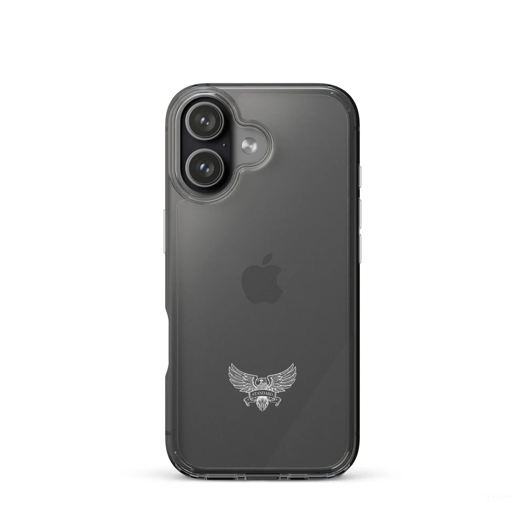Eagle Logo Clear Case for iPhone® - White Standard 1776