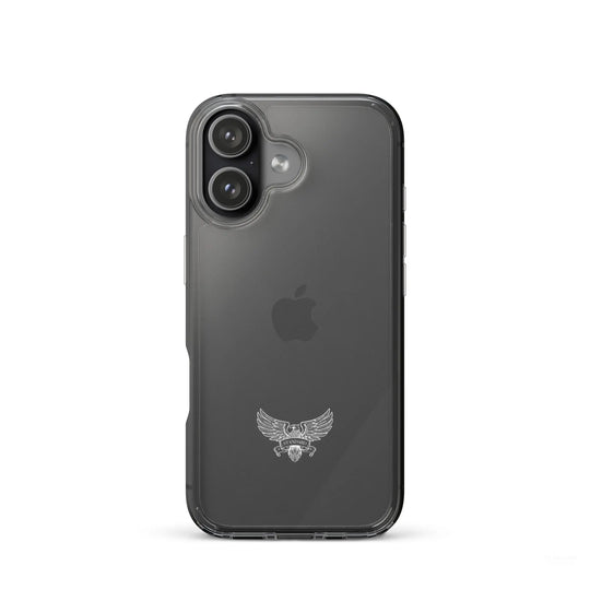 Eagle Logo Clear Case for iPhone® - White Standard 1776