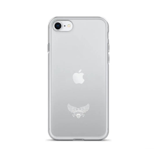 Eagle Logo Clear Case for iPhone® - White Standard 1776