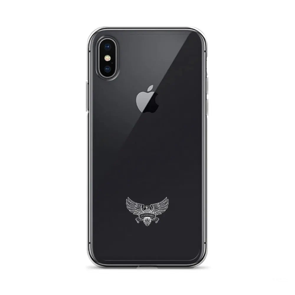 Eagle Logo Clear Case for iPhone® - White Standard 1776