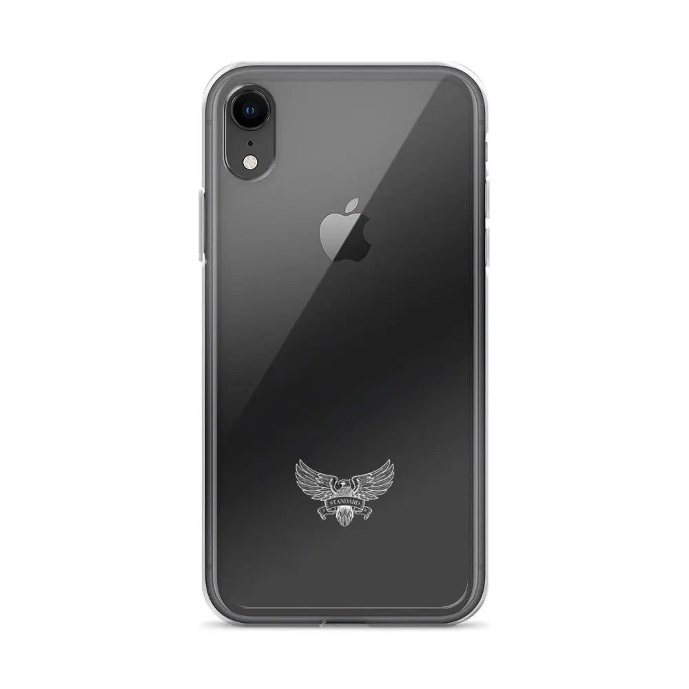 Eagle Logo Clear Case for iPhone® - White Standard 1776