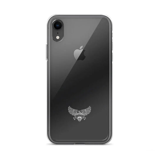 Eagle Logo Clear Case for iPhone® - White Standard 1776