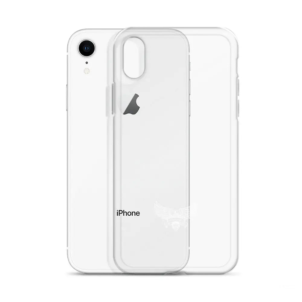 Eagle Logo Clear Case for iPhone® - White Standard 1776