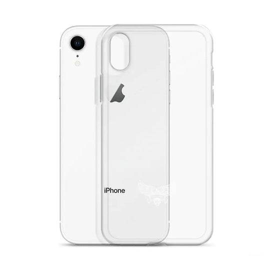 Eagle Logo Clear Case for iPhone® - White Standard 1776