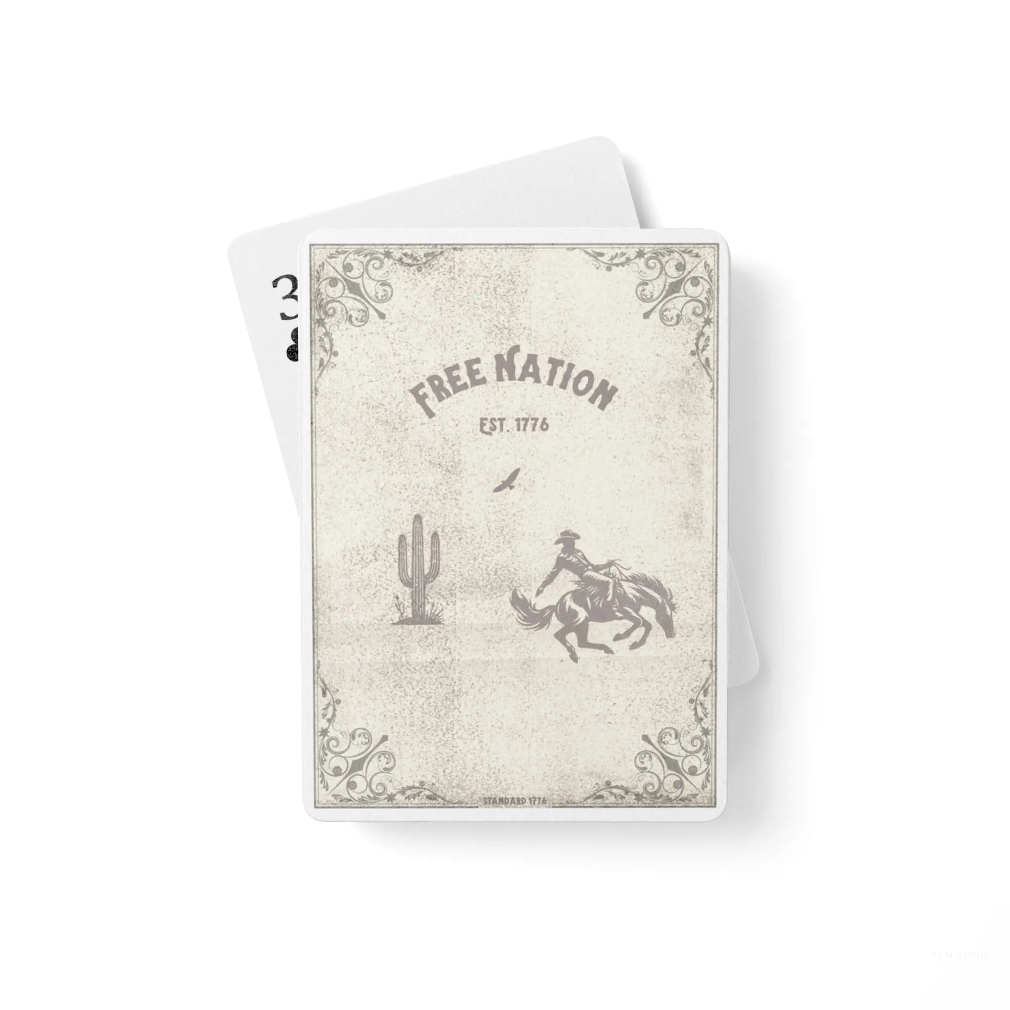 Free Nation Playing Cards Standard 1776