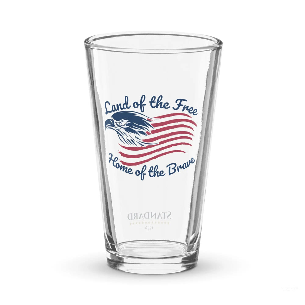 Freedom Eagle Pint Glass Standard 1776