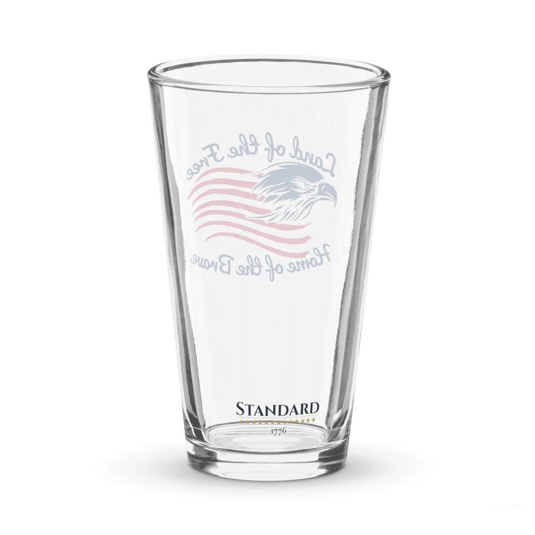 Freedom Eagle Pint Glass Standard 1776