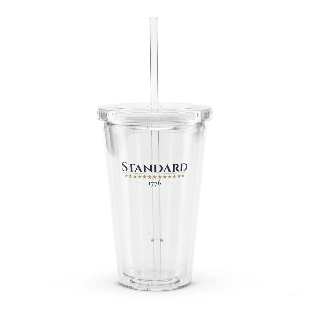 Heritage Clear Plastic Tumbler Standard 1776