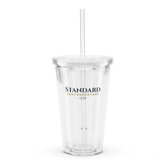 Heritage Clear Plastic Tumbler Standard 1776