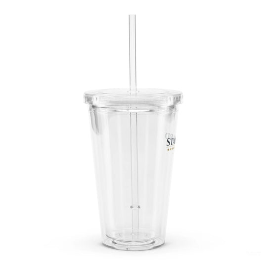 Heritage Clear Plastic Tumbler Standard 1776