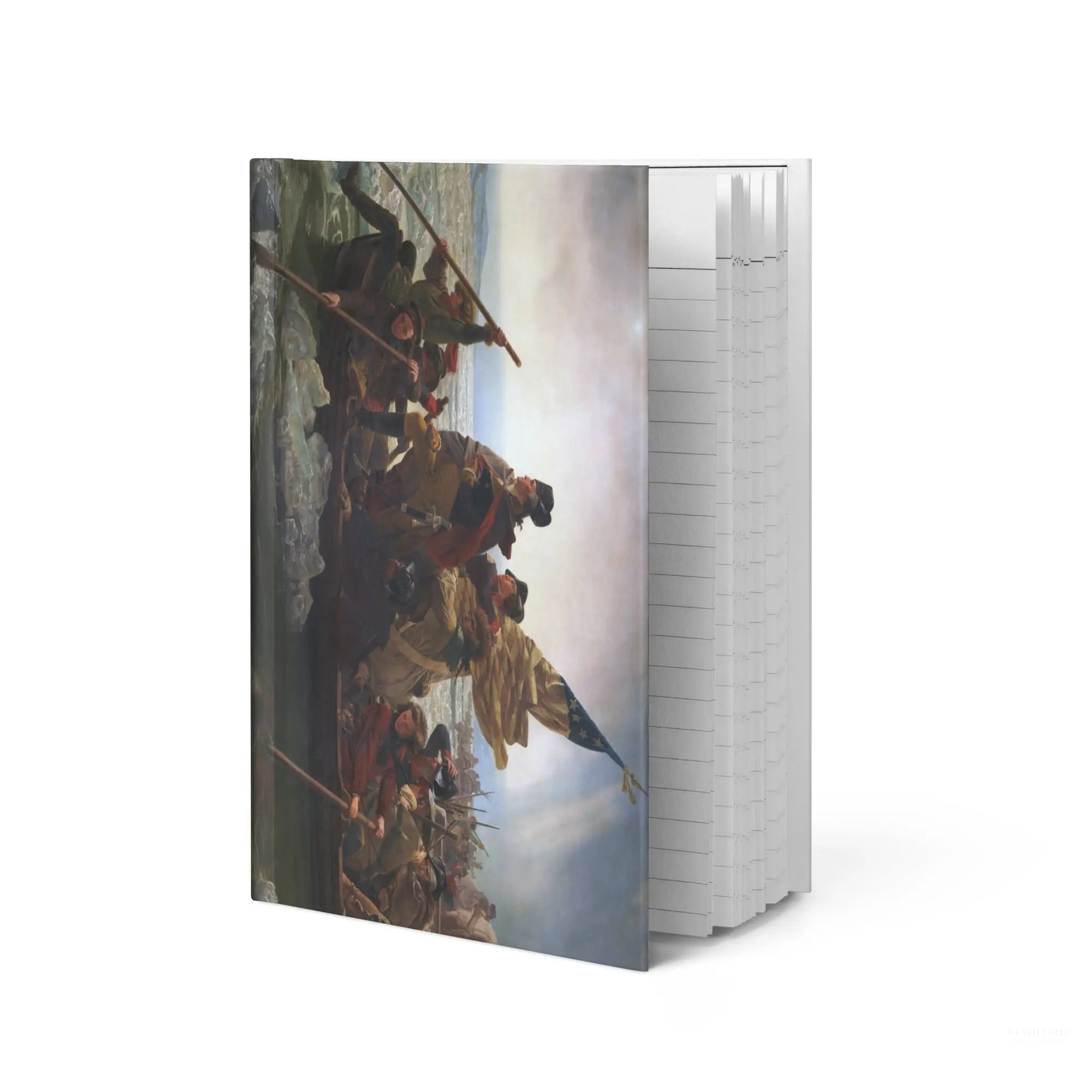 Washington Crossing Hardcover Journal Standard 1776