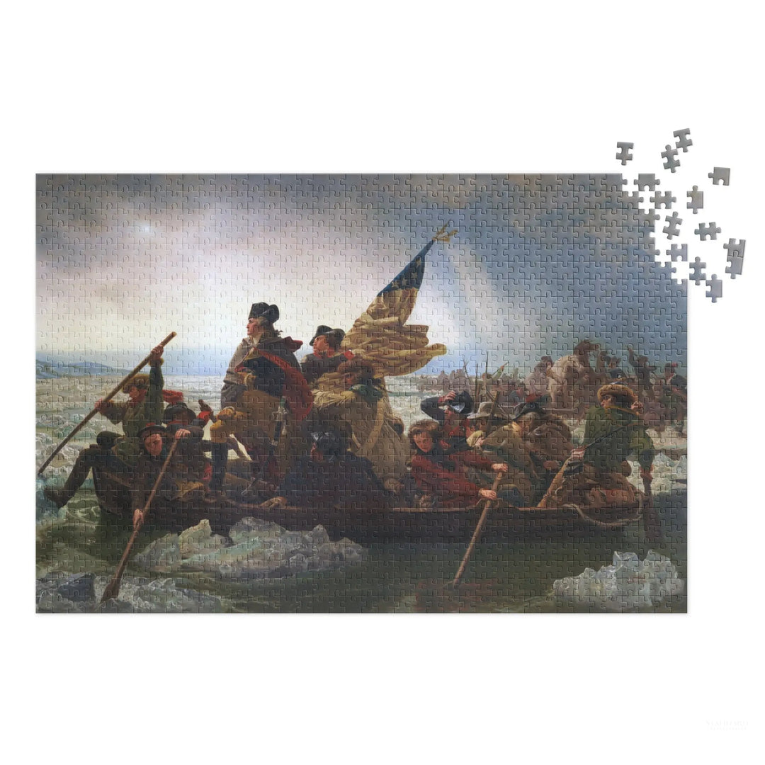 Washington Crossing Jigsaw Puzzle Standard 1776